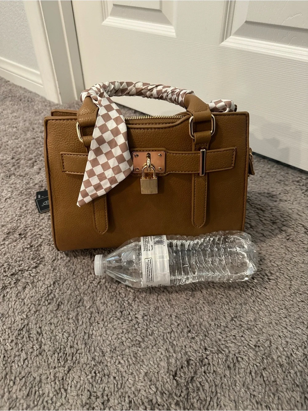 La Terre Fashion top-handle satchel bag (vegan) NWT